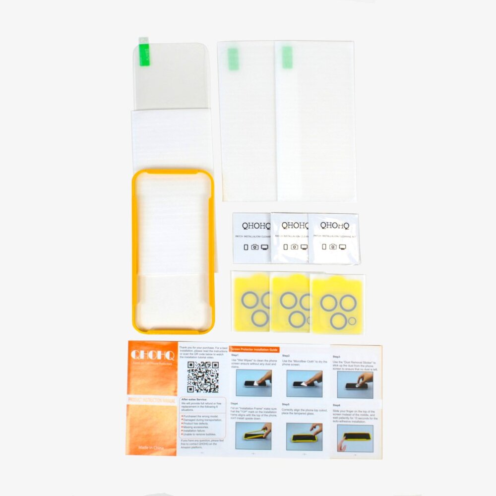 iPhone 15 Ultra and Pro Max Screen and Lens Protectors, 3pk